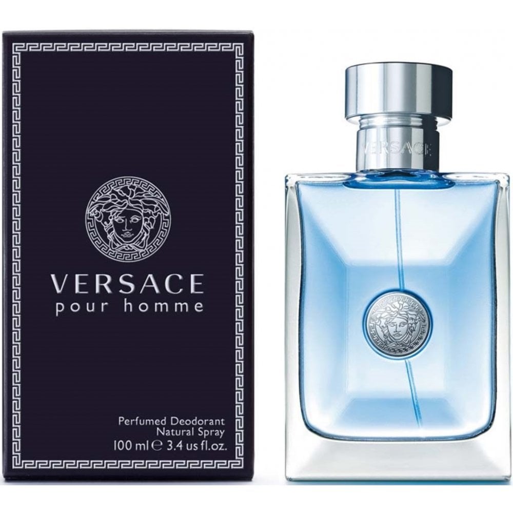 Versace Versace Pour Homme Perfumed Deodorant Natural Spray 100ml - Health & Beauty > Personal Care > Deodorants & Anti-Perspirant > Deodorants