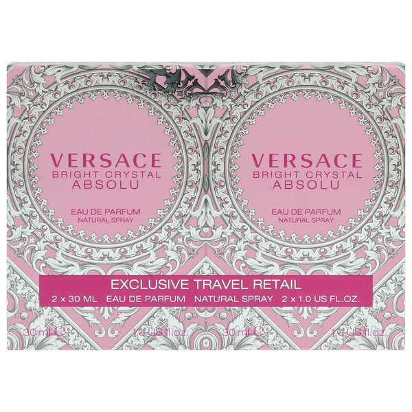 Versace Versace Bright Crystal Absolu Gift Set 2 X 30ml EDP - Health & Beauty > Personal Care > Cosmetics > Perfumes & Colognes > Eaux de Parfum