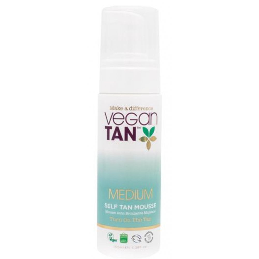 Vegan Tan Vegan Tan Medium Self Tan Mousse 150ml - Health & Beauty > Personal Care > Cosmetics > Skin Care > Tanning Products > Self Tanner