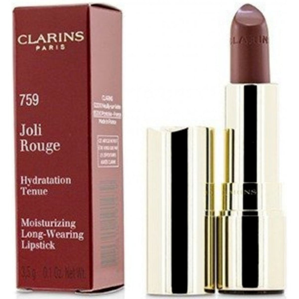Clarins Clarins Joli Rouge Hydration And Wear - 759 Woodberry - Health & Beauty > Personal Care > Cosmetics > Makeup > Lip Makeup > Lipsticks