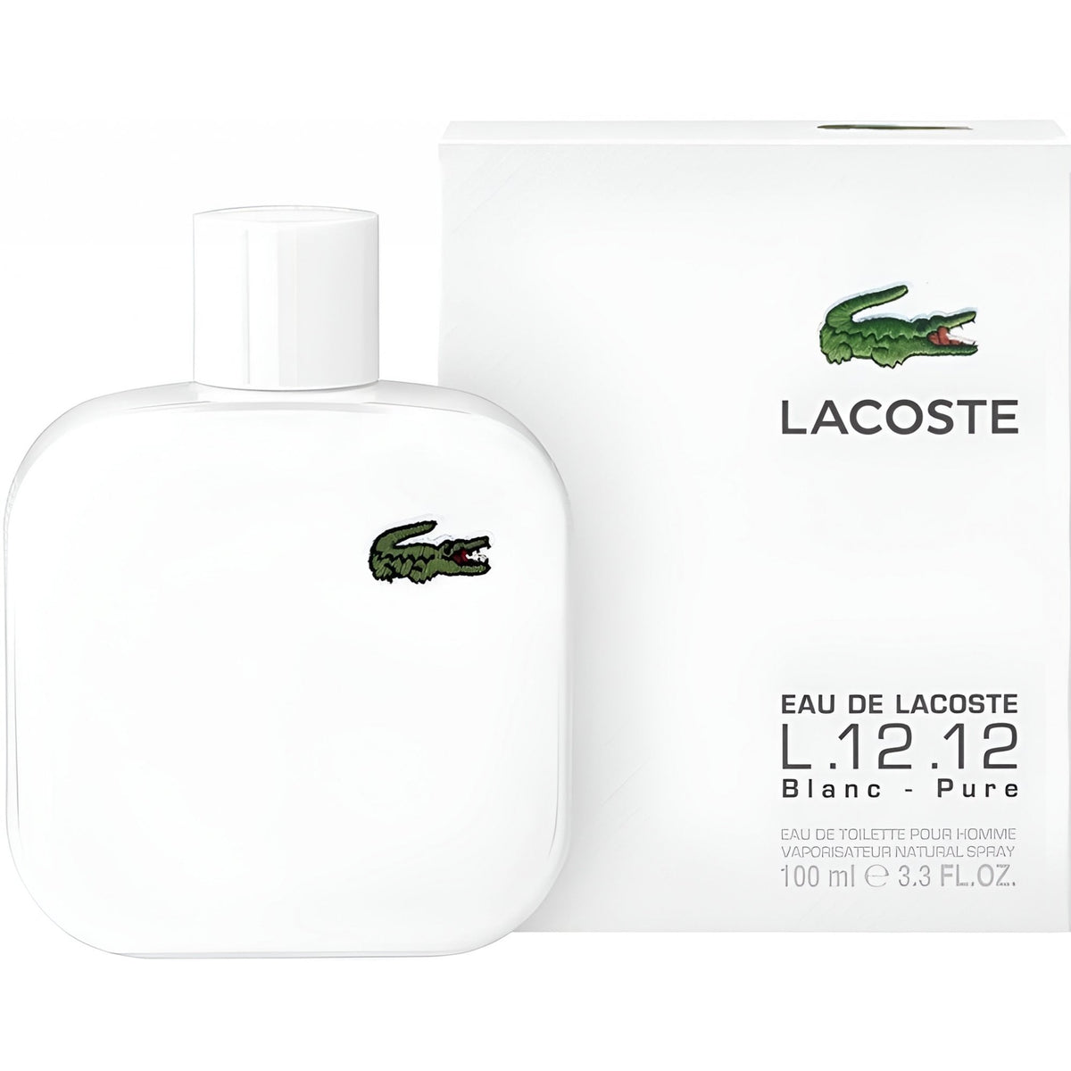 Lacoste Lacoste L.12.12 Blanc 100ml EDT Spray - Health & Beauty > Personal Care > Cosmetics > Perfumes & Colognes > Eaux De Toilette EDT