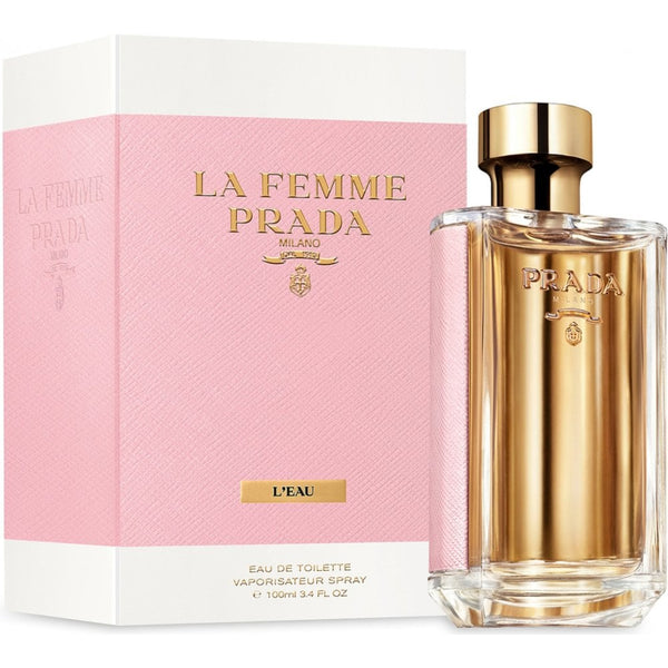Prada Prada La Femme Leau 100ml EDT Spray - Health & Beauty > Personal Care > Cosmetics > Perfumes & Colognes > Eaux De Toilette EDT