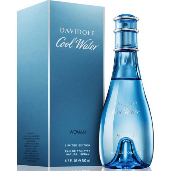 Davidoff Davidoff Cool Water Woman 200ml EDT Spray - Health & Beauty > Personal Care > Cosmetics > Perfumes & Colognes > Eaux De Toilette EDT