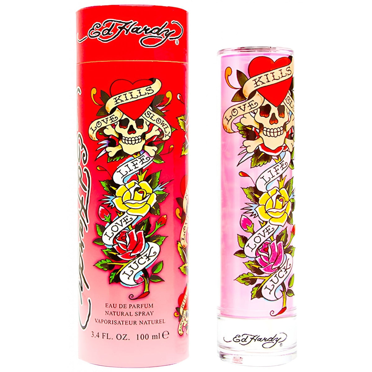 Ed Hardy Christian Audigier Ed Hardy For Her 100ml EDP Spray - Health & Beauty > Personal Care > Cosmetics > Perfumes & Colognes > Eaux de Parfum EDP