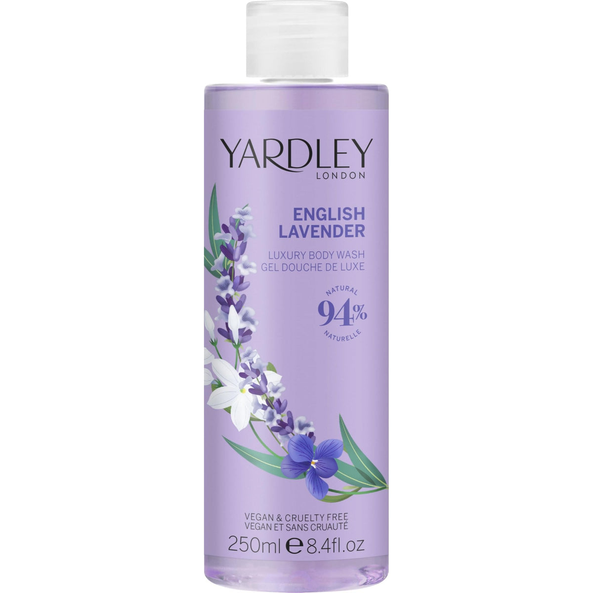 Yardley Yardley English Lavender Body Wash 250ml - Health & Beauty > Personal Care > Cosmetics > Bath & Body > Body Wash Body Wash
