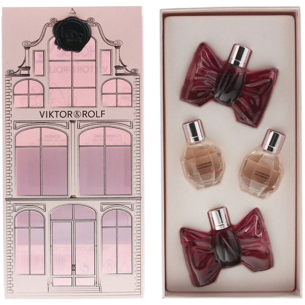 Viktor & Rolf Viktor & Rolf Victor & Rolf The House Miniature Gift Set 2 X 7ml Flowerbomb EDP + 2 X 7ml - Health & Beauty > Personal Care > Cosmetics > Perfumes & Colognes EDP
