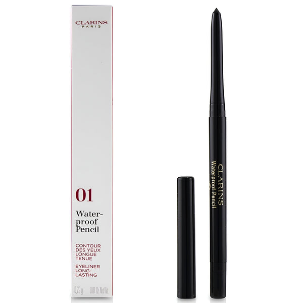 Clarins Clarins Waterproof Pencil - 01 Black Tulip - Health & Beauty > Personal Care > Cosmetics > Makeup > Eye Makeup > Eyebrow Enhancers PENCIL