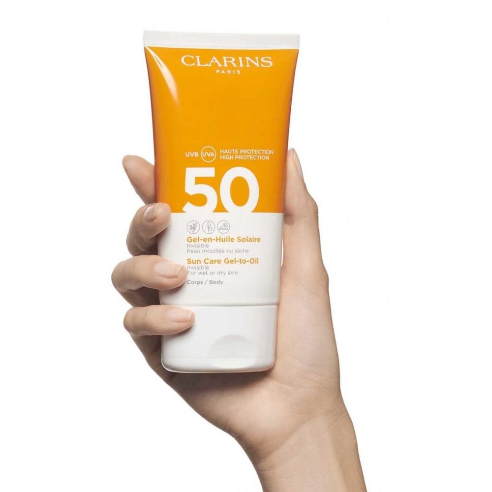 Clarins Clarins Gel-Solar Body Oil SPF50 150ml - Health & Beauty > Personal Care > Cosmetics > Skin Care > Sunscreen SPF