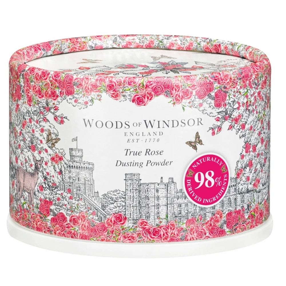 Woods of Windsor Woods Of Windsor True Rose Dusting Powder 100g - Health & Beauty > Personal Care > Cosmetics > Skin Care > Body Powder