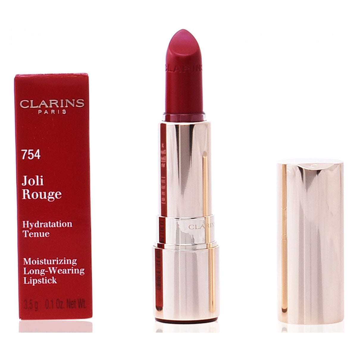 Clarins Clarins Joli Rouge Hydration And Wear Lipstick - 754 Deep Red - Health & Beauty > Personal Care > Cosmetics > Makeup > Lip Makeup > Lipsticks .