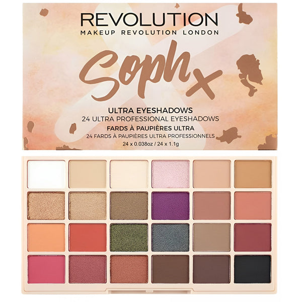 Makeup Revolution Revolution Sophx Eye Shadow Palette 24 X 1.1G - Health & Beauty > Personal Care > Cosmetics > Makeup > Eye Makeup > Eye Shadows Eye Shadow Palette