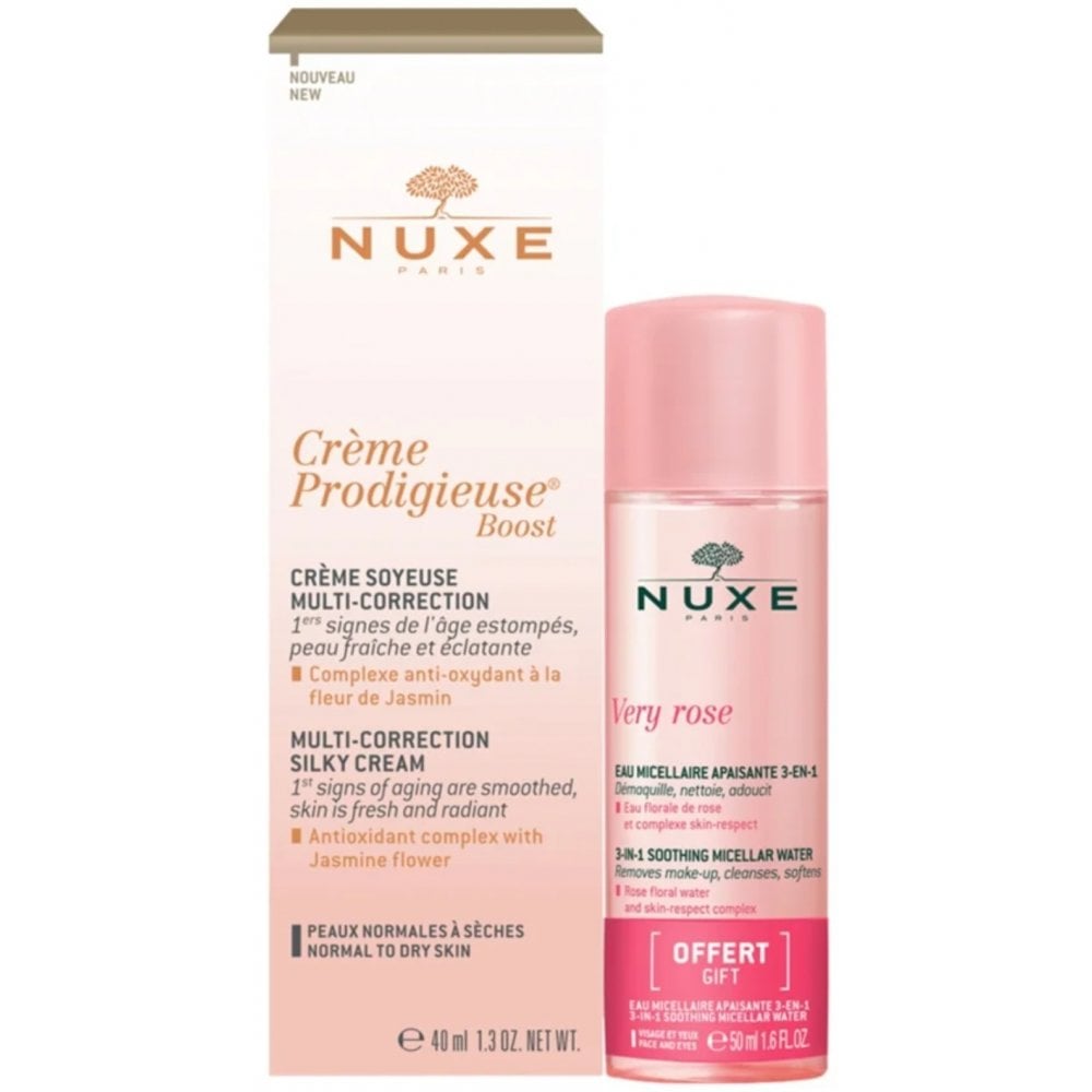 Nuxe Nuxe Creme Prodigieuse Silky Gift Set Cream 40ml + Micellar Water 40ml - Health & Beauty > Personal Care > Cosmetics > Cosmetic Sets