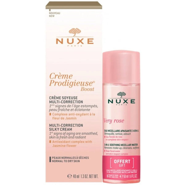 Nuxe Nuxe Creme Prodigieuse Silky Gift Set Cream 40ml + Micellar Water 40ml - Health & Beauty > Personal Care > Cosmetics > Cosmetic Sets