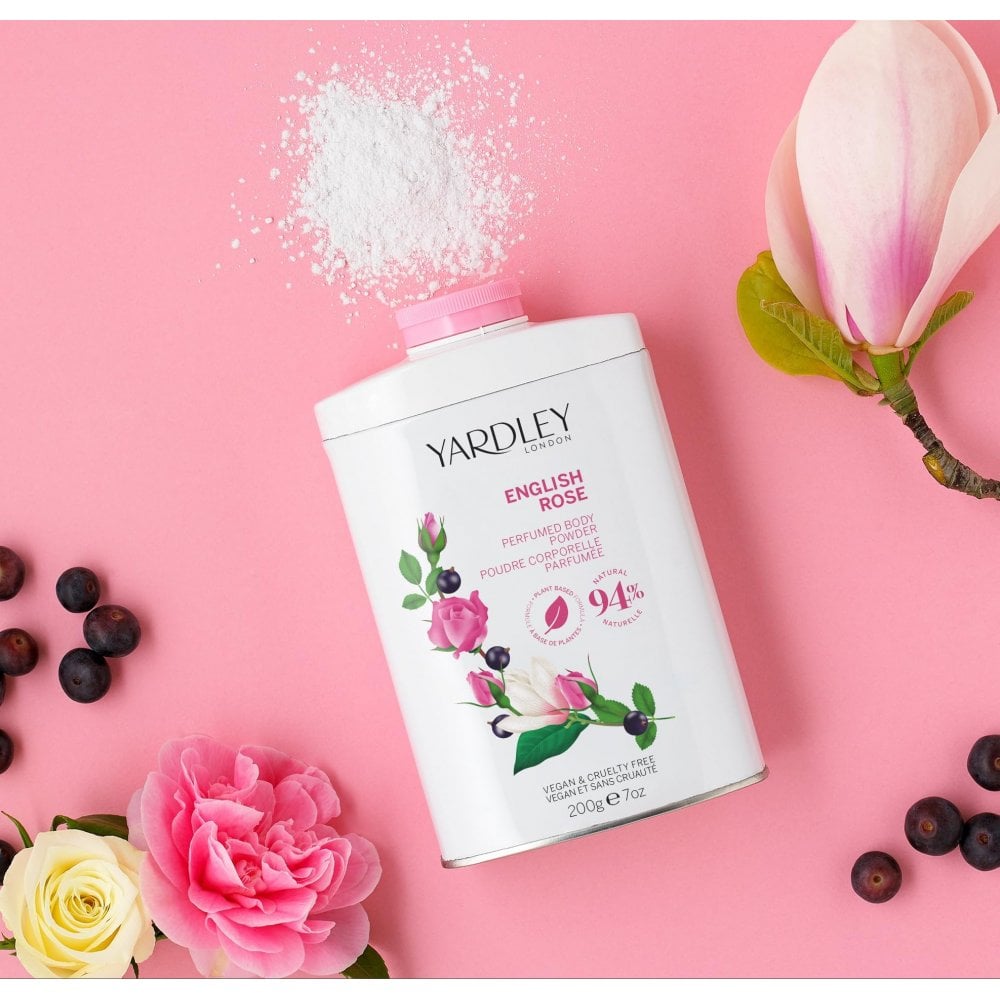 Yardley Yardley London English Rose Perfumed Body Powder 200g - Health & Beauty > Personal Care > Cosmetics .
