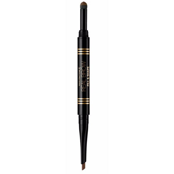 MAX FACTOR Max Factor Real Brow Fill And Shape Eyebrow 2-In-1 Pencil - 01 Blonde - Health & Beauty > Personal Care > Cosmetics > Makeup > Eye Makeup > Eyebrow Enhancers Pencil