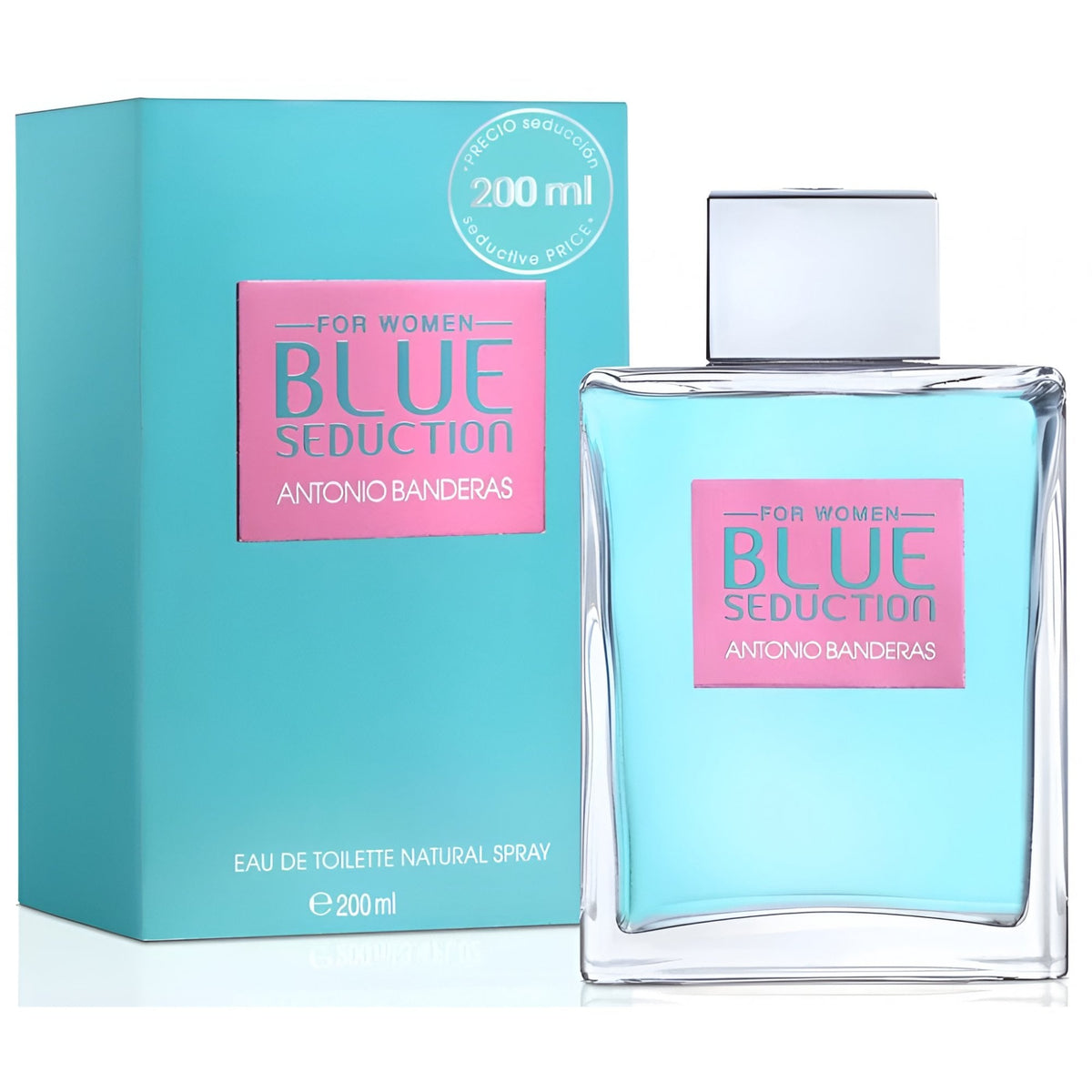 Antonio Banderas Antonio Banderas Blue Seduction For Women 200ml EDT Spray - Health & Beauty > Personal Care > Cosmetics > Perfumes & Colognes > Eaux De Toilette EDT