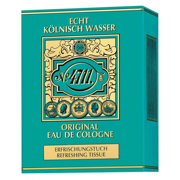 Muelhens Muelhens 4711 Original Refreshing Tissues - 10 Units - Health & Beauty > Personal Care > Cosmetics > Perfumes & Colognes > Eaux De Toilette Cologne