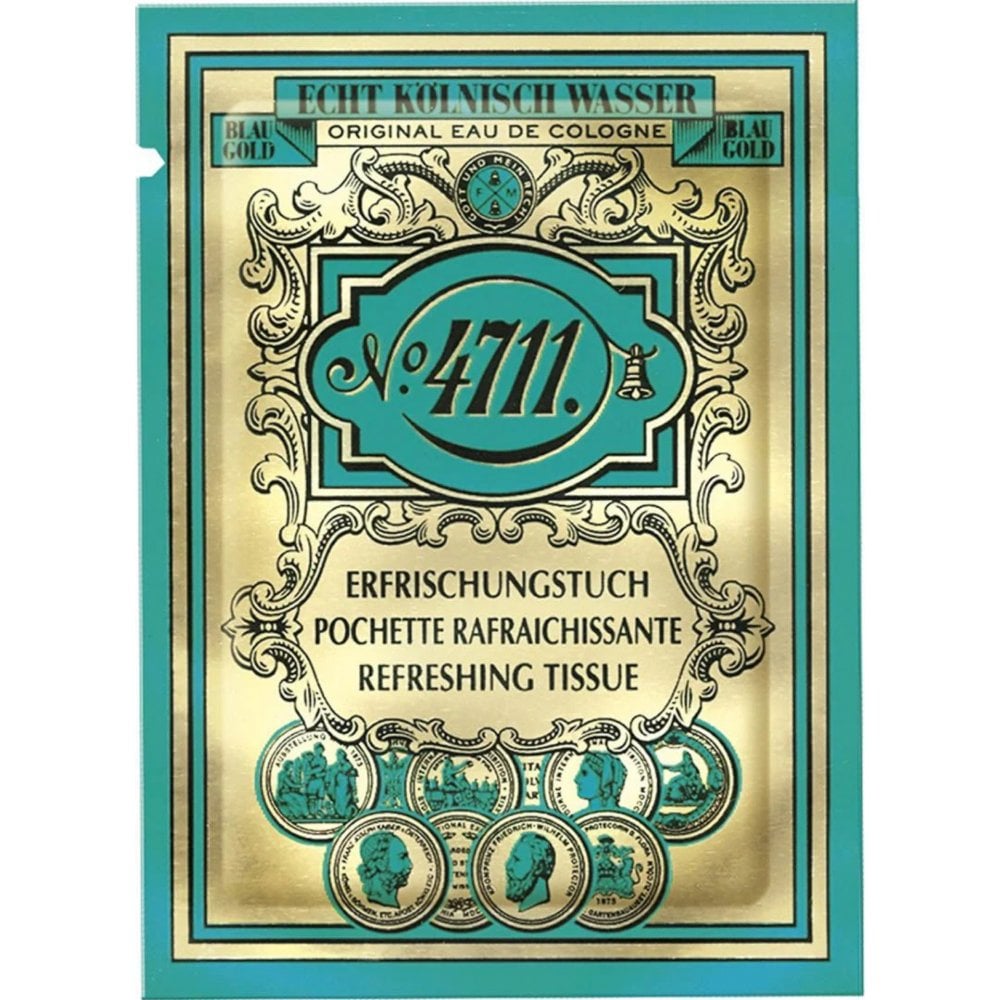 Muelhens Muelhens 4711 Original Refreshing Tissues - 10 Units - Health & Beauty > Personal Care > Cosmetics > Perfumes & Colognes > Eaux De Toilette Cologne