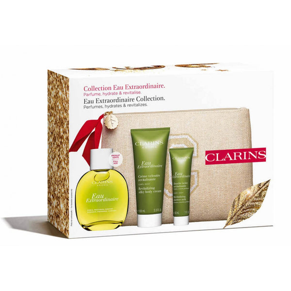 Clarins Clarins Eau Extraordinaire 100ml Treatment Fragrance + 100ml Revitalizing Silky Body Cream + 30ml Revitalizing Shower Milk - Health & Beauty > Personal Care > Cosmetics > Perfumes & Colognes Body Cream