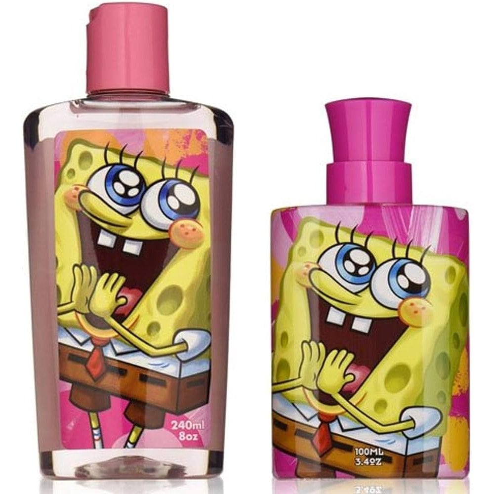Spongebob Squarepants Spongebob Squarepants For Girls Gift Set 100ml EDT Spray + 240ml Lotion - Health & Beauty > Personal Care > Cosmetics > Perfumes & Colognes > Eaux De Toilette EDT