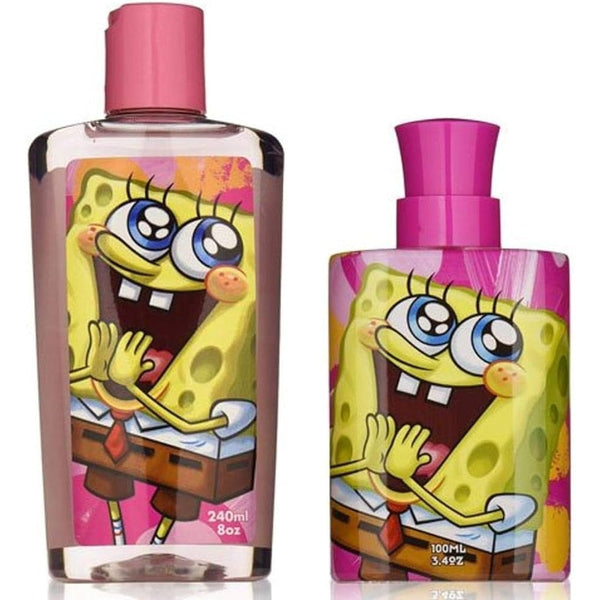 Spongebob Squarepants Spongebob Squarepants For Girls Gift Set 100ml EDT Spray + 240ml Lotion - Health & Beauty > Personal Care > Cosmetics > Perfumes & Colognes > Eaux De Toilette EDT