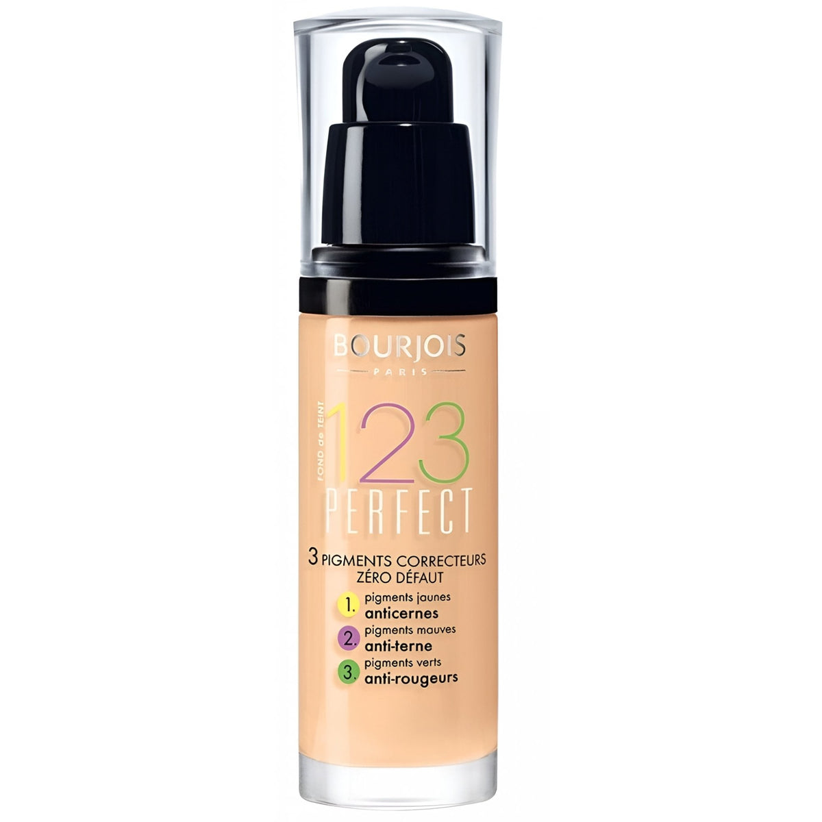 Bourjois Bourjois 123 Perfect Medium Coverage Liquid Foundation - 54 Beige - Health & Beauty > Personal Care > Cosmetics > Makeup > Face Makeup > Foundations & Concealers FOUNDATION