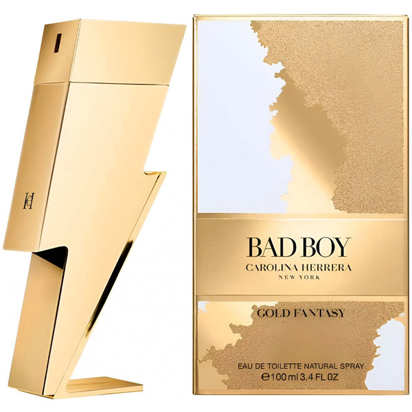 Carolina Herrera Carolina Herrera Bad Boy Gold Fantasy 100ml EDT Spray - Health & Beauty > Personal Care > Cosmetics > Perfumes & Colognes > Eaux De Toilette EDP
