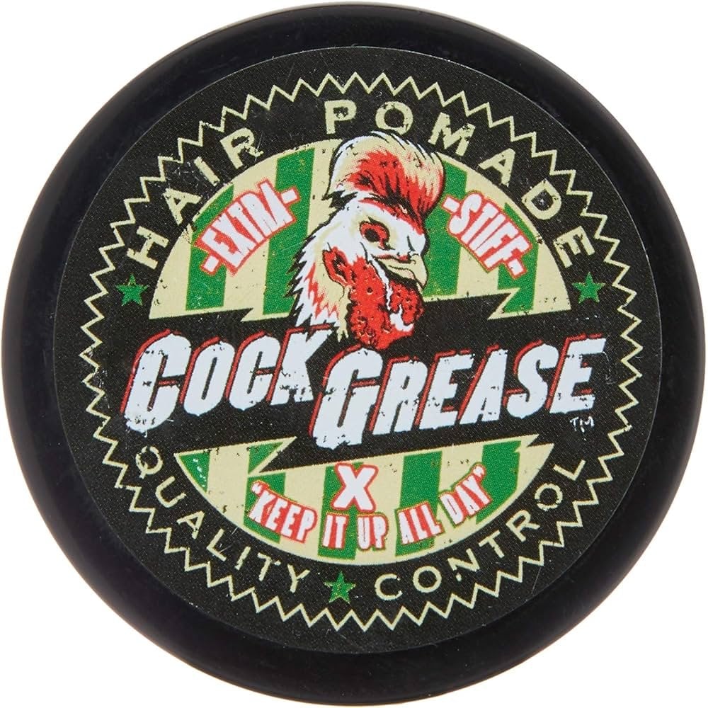 Cock Grease Cock Grease Extra Stiff X Hair Pomade 50G - Health & Beauty > Personal Care > Hair Care > Hair Styling Products Haircare