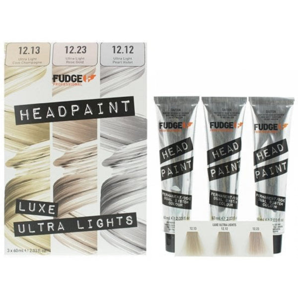 Fudge Fudge Professional Head Paint High Lift Trio Kit 3 X 60ml 12.13/ 12.23/ 12.12 - Health & Beauty > Personal Care > Cosmetics .