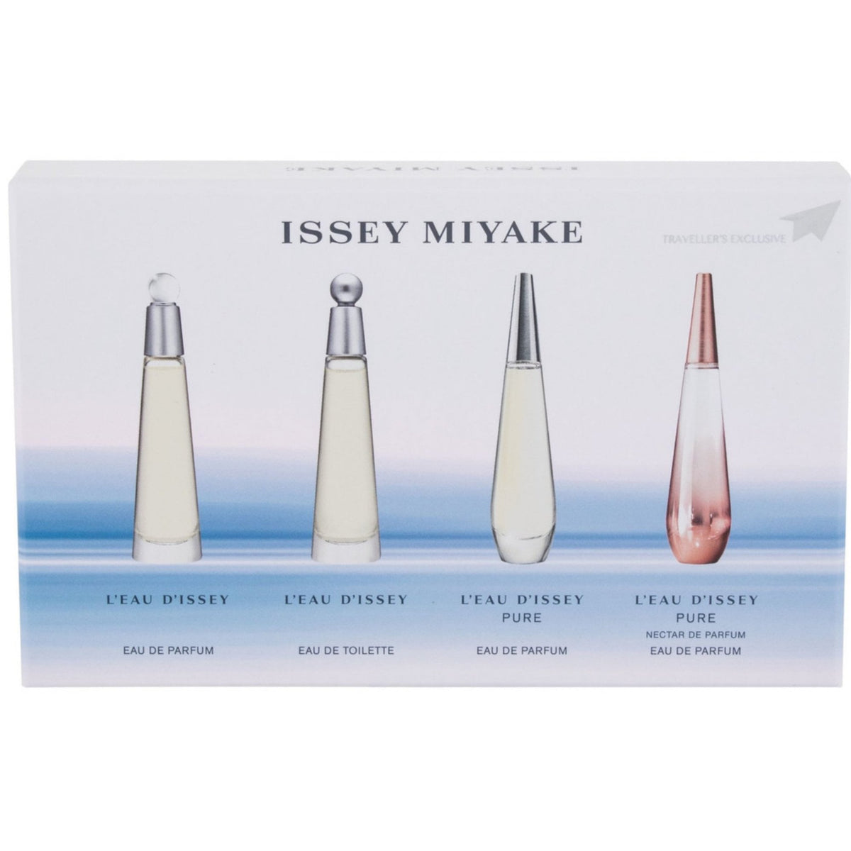 Issey Miyake Issey Miyake Leau Dissey Gift Set: Nectar EDP 3.5ml - Pure EDP 3.5ml - EDT 3.5ml - EDP 3.5ml - EDP 4.5ml - Health & Beauty > Personal Care > Cosmetics > Perfumes & Colognes Gift Set