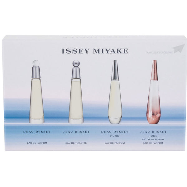 Issey Miyake Issey Miyake Leau Dissey Gift Set: Nectar EDP 3.5ml - Pure EDP 3.5ml - EDT 3.5ml - EDP 3.5ml - EDP 4.5ml - Health & Beauty > Personal Care > Cosmetics > Perfumes & Colognes Gift Set
