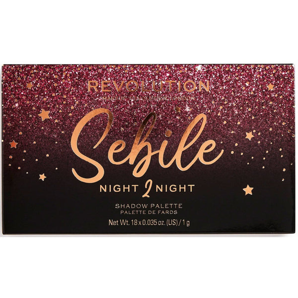 Revolution London Revolution London X Sebile Night 2 Night 18G - Health & Beauty > Personal Care > Cosmetics > Makeup > Eye Makeup > Eye Shadows Face Powder