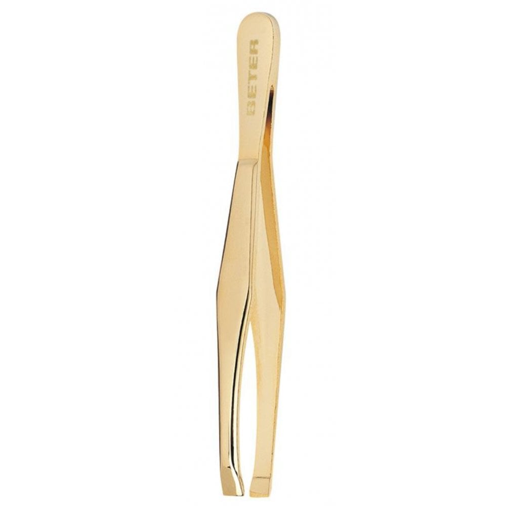 Beter Beter Gilded Straight Tip Tweezers - Health & Beauty > Personal Care > Cosmetics > Makeup 0