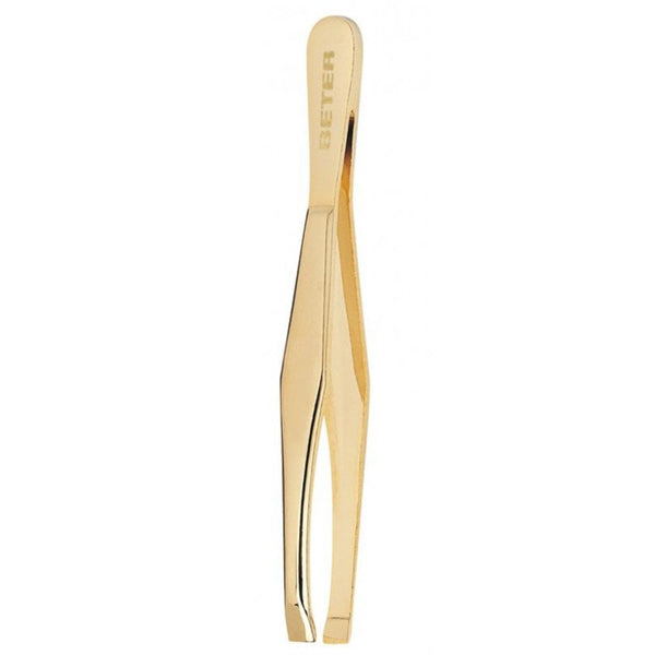 Beter Beter Gilded Straight Tip Tweezers - Health & Beauty > Personal Care > Cosmetics > Makeup 0