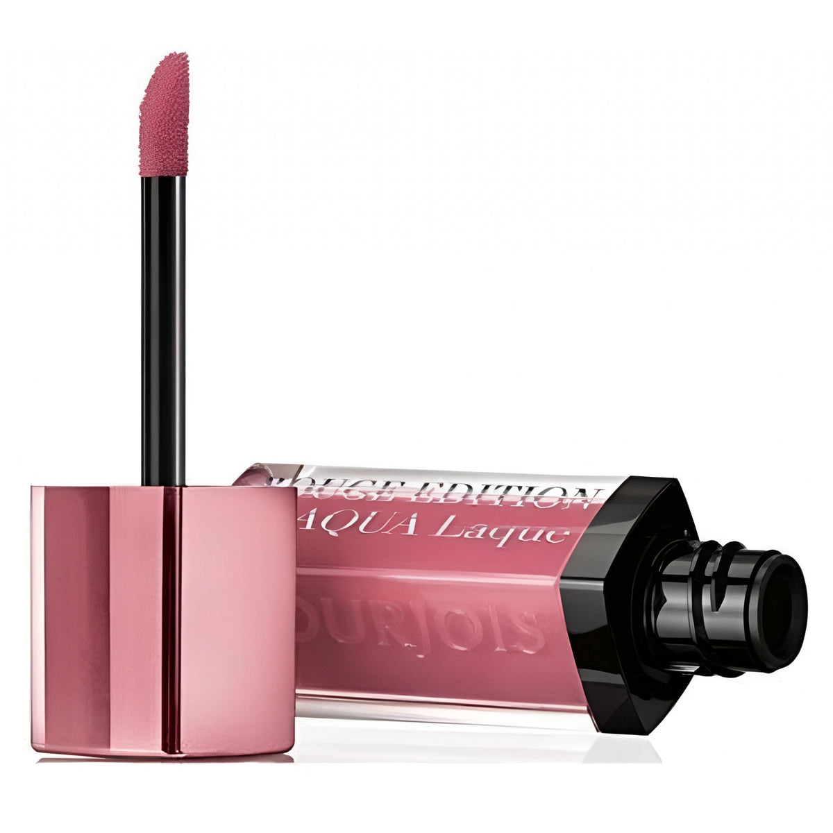 Bourjois Bourjois Rouge Edition Aqua Laque Lipstick - 02 Rose On The Rocks - Health & Beauty > Personal Care > Cosmetics > Makeup > Lip Makeup > Lipsticks Lipstick