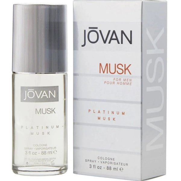 Jovan Jovan Platinum Musk for Men EDC 88ml Spray - Health & Beauty > Personal Care > Cosmetics > Perfumes & Colognes > Colognes