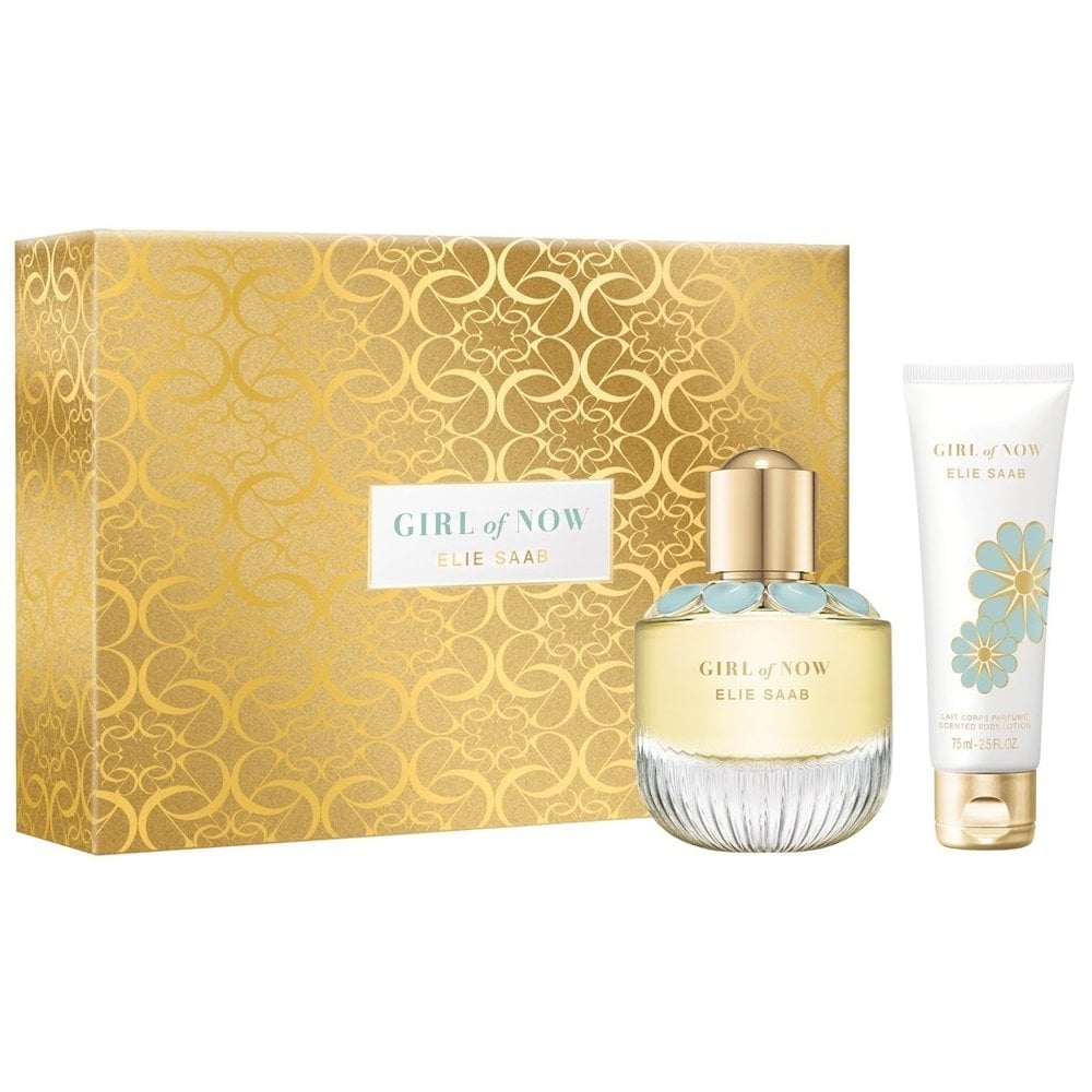 Elie Saab Elie Saab Girl Of Now Gift Set 50ml EDP Spray + Body Lotion 75ml - Health & Beauty > Personal Care > Cosmetics > Perfumes & Colognes Gift Set