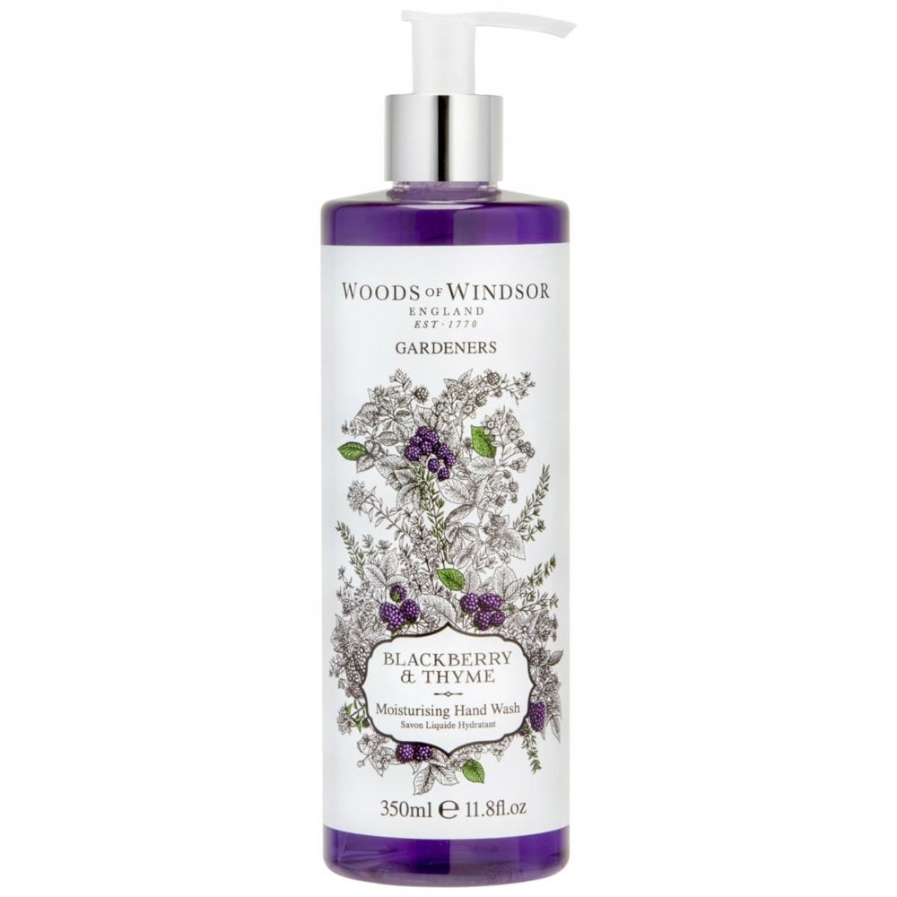 Woods of Windsor Woods Of Windsor Blackberry & Thyme Hand Wash 350ml - Health & Beauty > Personal Care > Cosmetics > Bath & Body > Liquid Hand Soap Hand Wash