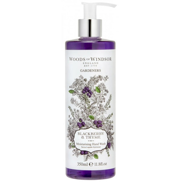 Woods of Windsor Woods Of Windsor Blackberry & Thyme Hand Wash 350ml - Health & Beauty > Personal Care > Cosmetics > Bath & Body > Liquid Hand Soap Hand Wash