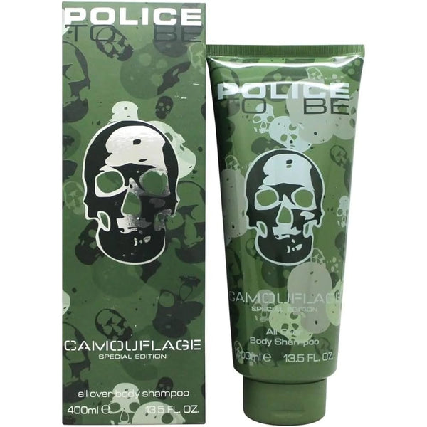 Police Police To Be Camouflage All Over Body Shampoo 400ml -