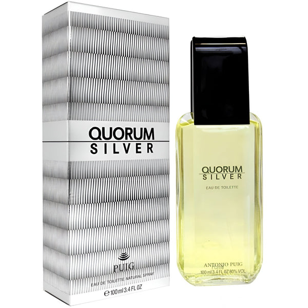 Puig Puig Quorum Silver 100ml EDT Spray - Health & Beauty > Personal Care > Cosmetics > Perfumes & Colognes > Eaux De Toilette EDT