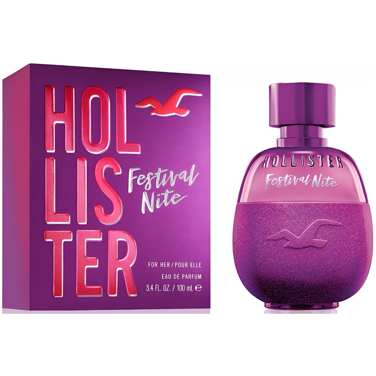 Hollister Hollister Festival Nite For Her 100ml EDP Spray - Health & Beauty > Personal Care > Cosmetics > Perfumes & Colognes > Eaux de Parfum EDP
