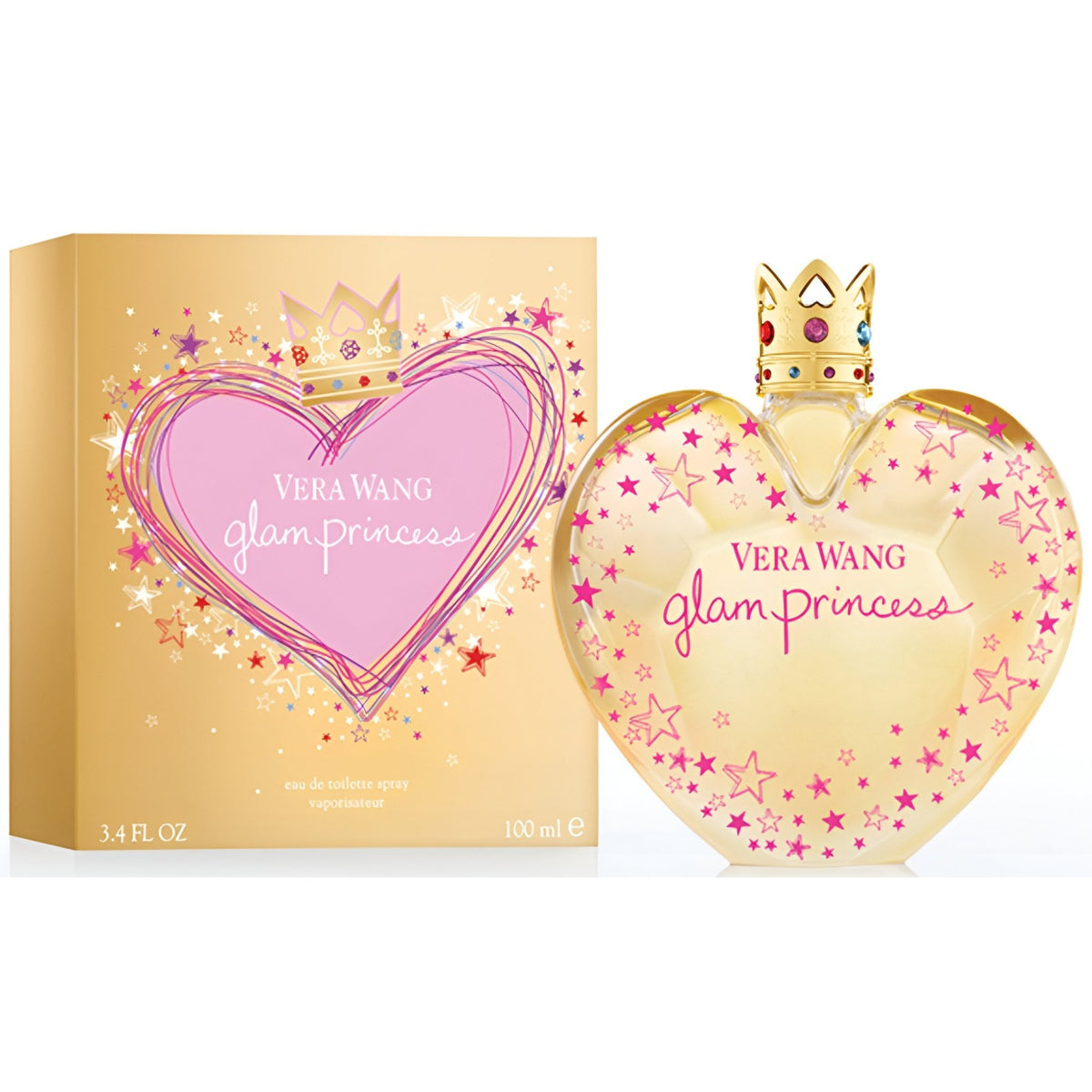 Vera Wang Vera Wang Glam Princess 100ml EDT Spray - Health & Beauty > Personal Care > Cosmetics > Perfumes & Colognes > Eaux De Toilette