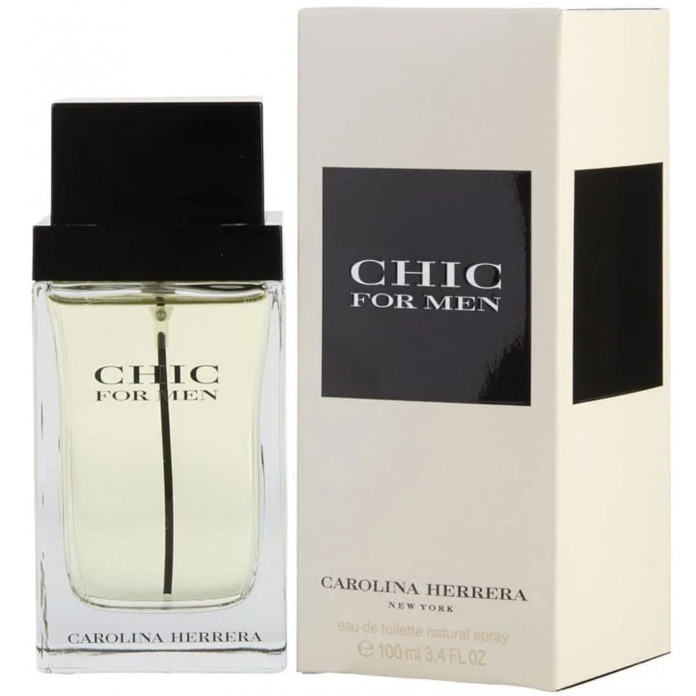 Carolina Herrera Carolina Herrera Chic For Men 100ml EDT Spray - Health & Beauty > Personal Care > Cosmetics > Perfumes & Colognes > Eaux De Toilette