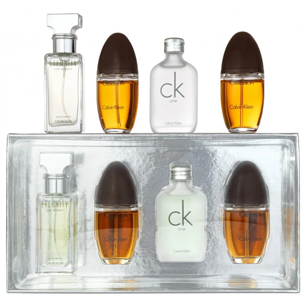 Calvin Klein Calvin Klein Women Miniature Gift Set 15ml Eternity EDP + 15ml Ck One EDT + 2 X 15ml Obsession EDP - Health & Beauty > Personal Care > Cosmetics > Perfumes & Colognes EDP+