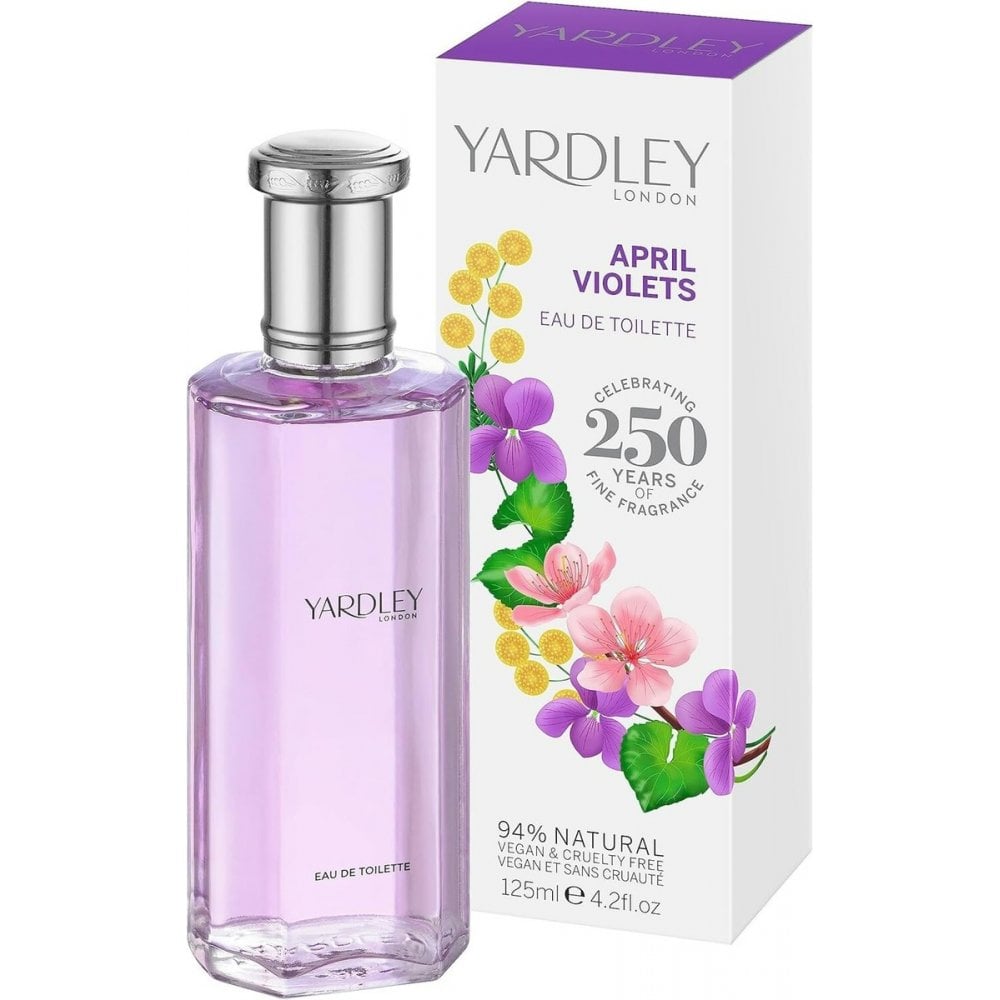 Yardley Yardley April Violets 125ml EDT Spray - Health & Beauty > Personal Care > Cosmetics > Perfumes & Colognes > Eaux De Toilette EDT