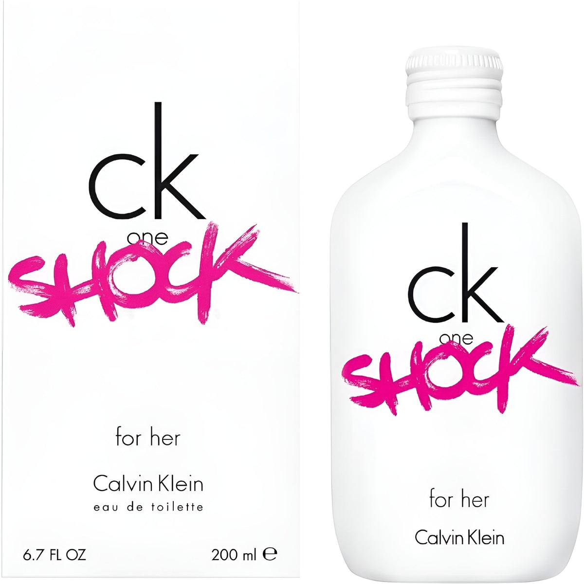 Calvin Klein Calvin Klein CK One Shock For Her 200ml EDT Spray - Health & Beauty > Personal Care > Cosmetics > Perfumes & Colognes > Eaux De Toilette EDT