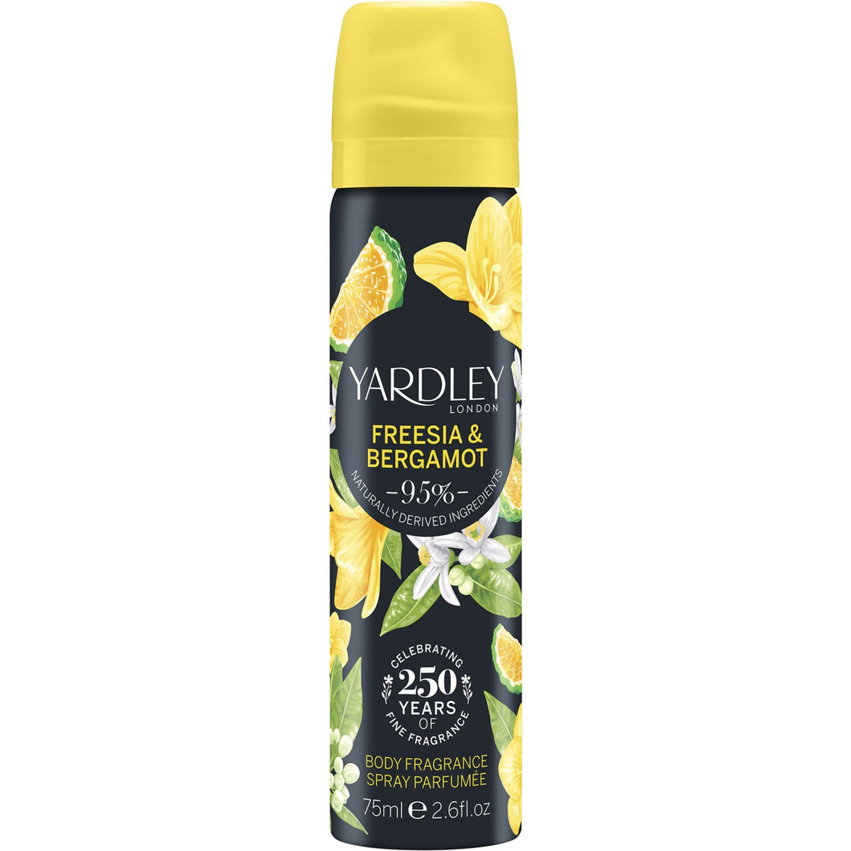 Yardley Yardley London Freesia & Bergamot 75ml - Health & Beauty > Personal Care > Deodorants & Anti-Perspirant > Deodorants Body Spray