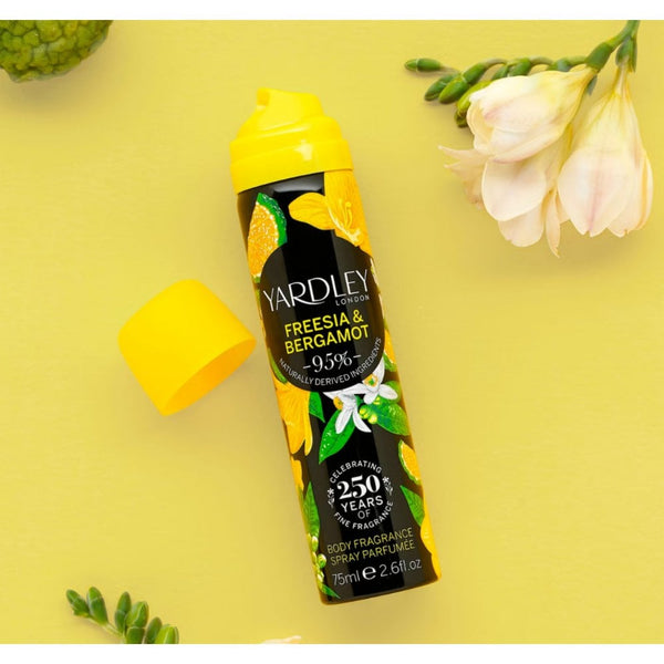 Yardley Yardley London Freesia & Bergamot 75ml - Health & Beauty > Personal Care > Deodorants & Anti-Perspirant > Deodorants Body Spray