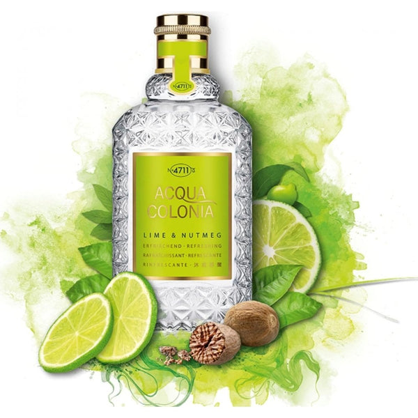 Muelhens Muelhens 4711 Acqua Colonia Lime & Nutmeg EDC 170ml Splash - Health & Beauty > Personal Care > Cosmetics > Perfumes & Colognes > Colognes